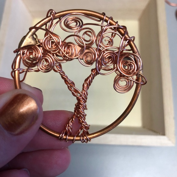 Jewelry - Handmade pin, copper pin, TREE OF LIFE pin, Copper pin, brooch,NWT Handmade